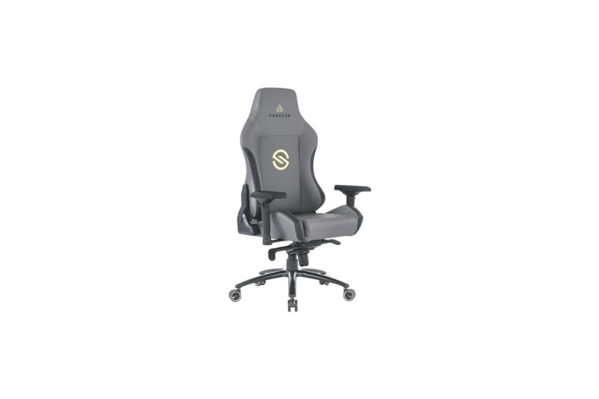 Silla gaming Forgeon Spica Leather de color gris