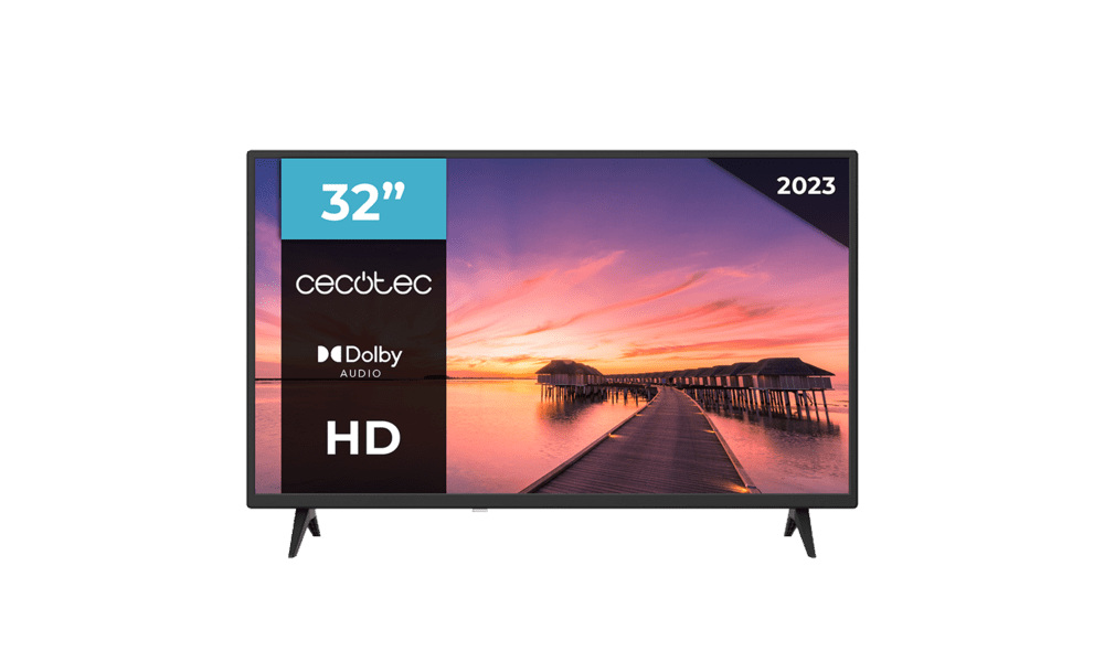 TV Led Cecotec: Calidad HD, 32 pulgadas y sonido Dolby ¡ahora por